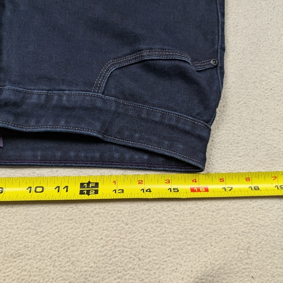 Not Your Daughters Jeans Janice Legging Mid Rise Stretch NYDJ Dark Wash Size 12 - Picture 14 of 16